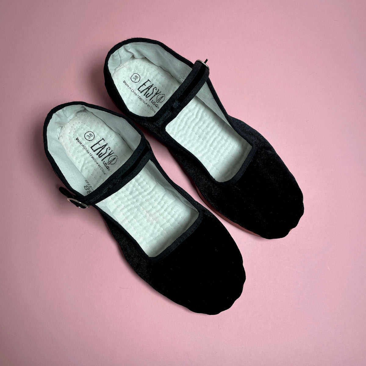 Velvet Mary Jane - Black — billede 2 af 2