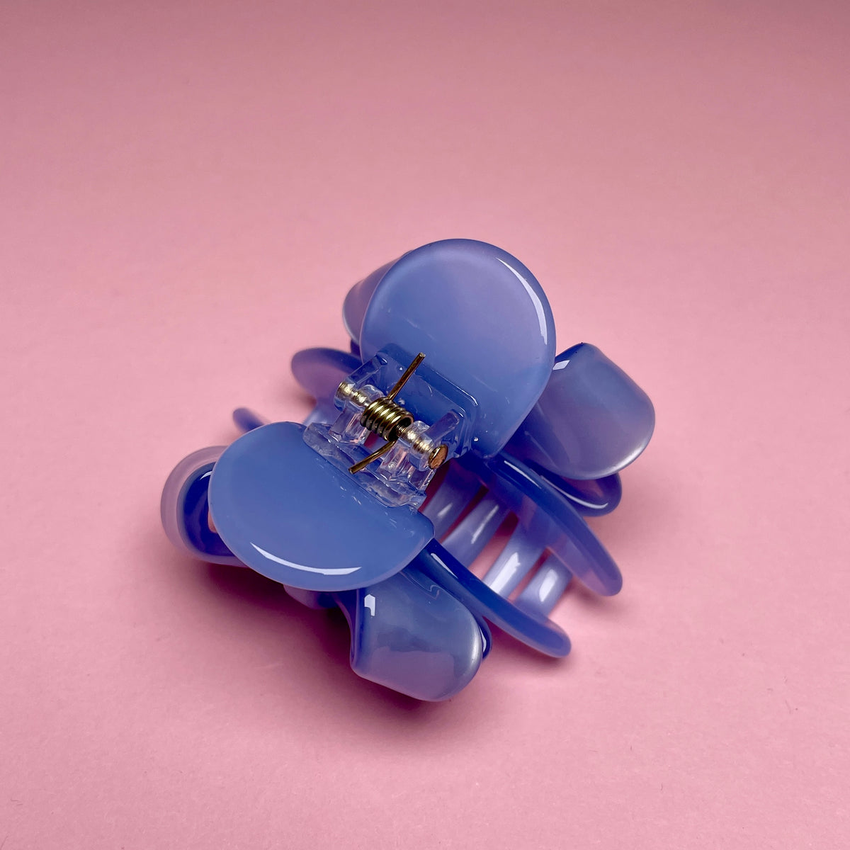 Small Bow Hairclip - Light Blue — billede 3 af 3
