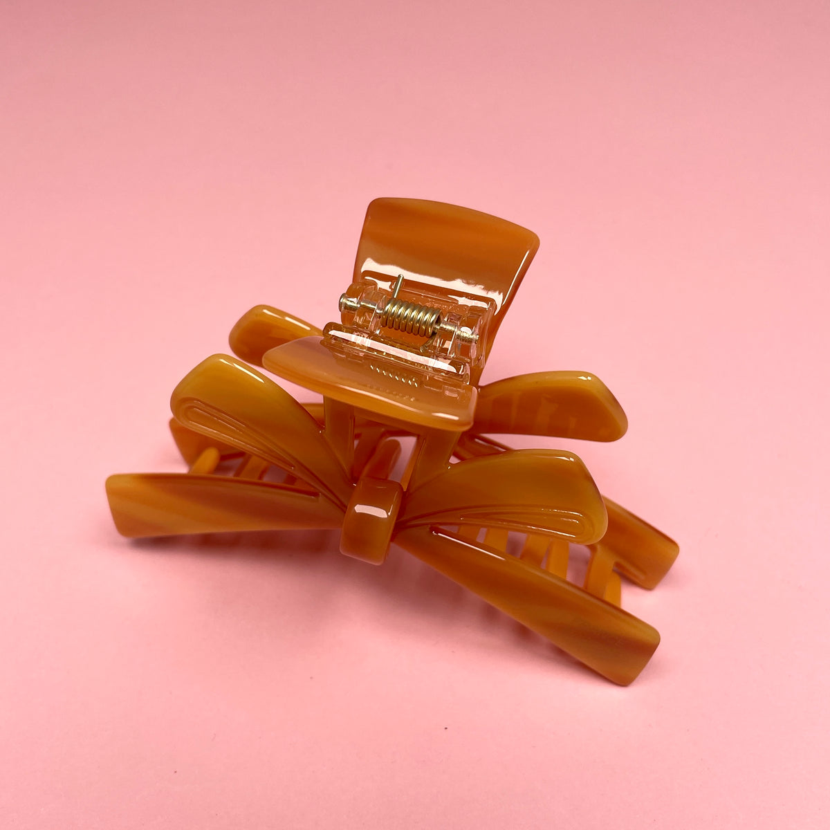 Dragonfly Hair Clip - Burnt Orange — billede 2 af 3