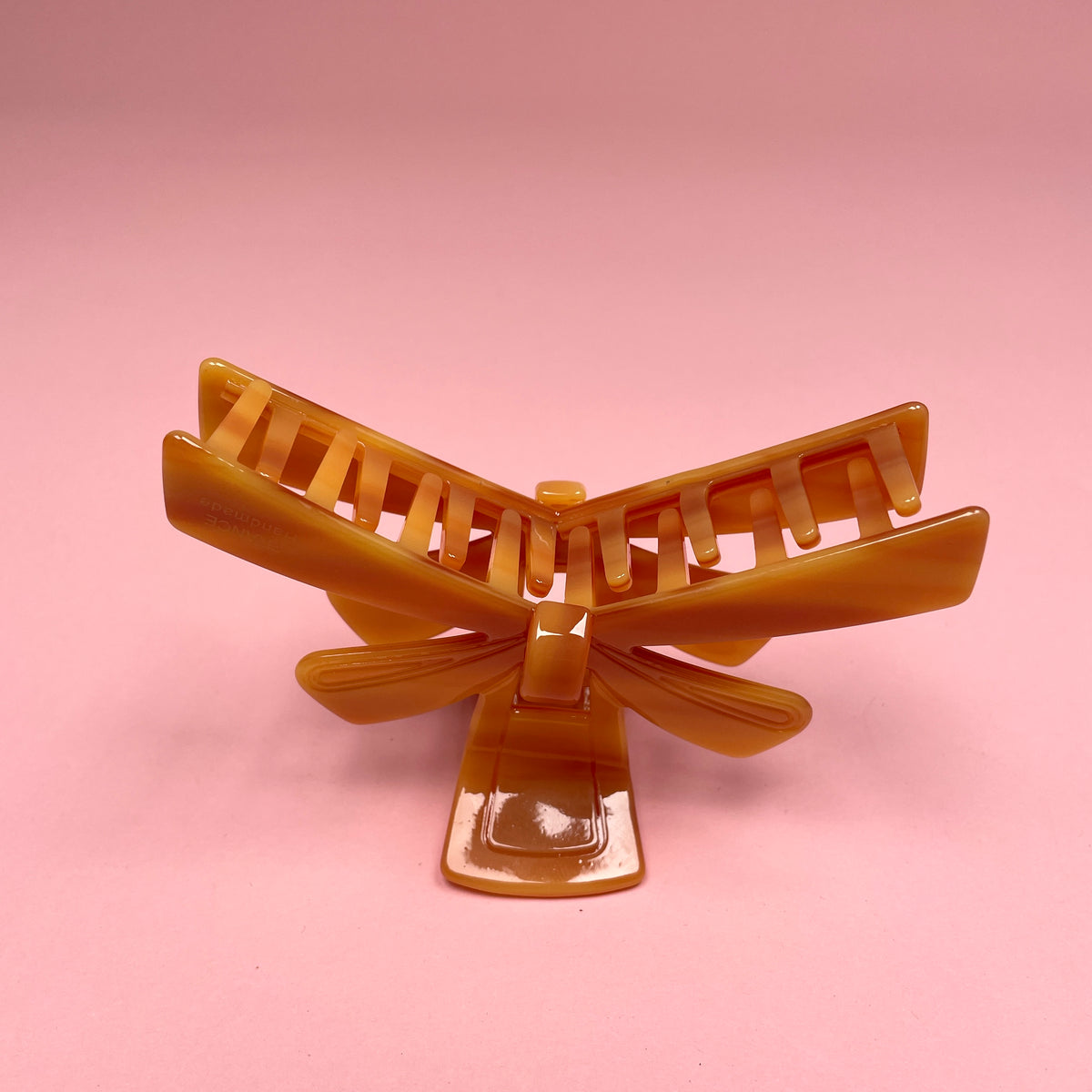 Dragonfly Hair Clip - Burnt Orange — billede 3 af 3