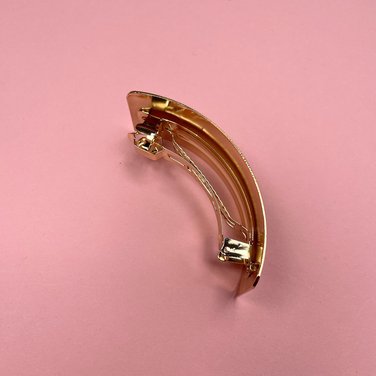 Wide Hair Clip - Gold — billede 3 af 3