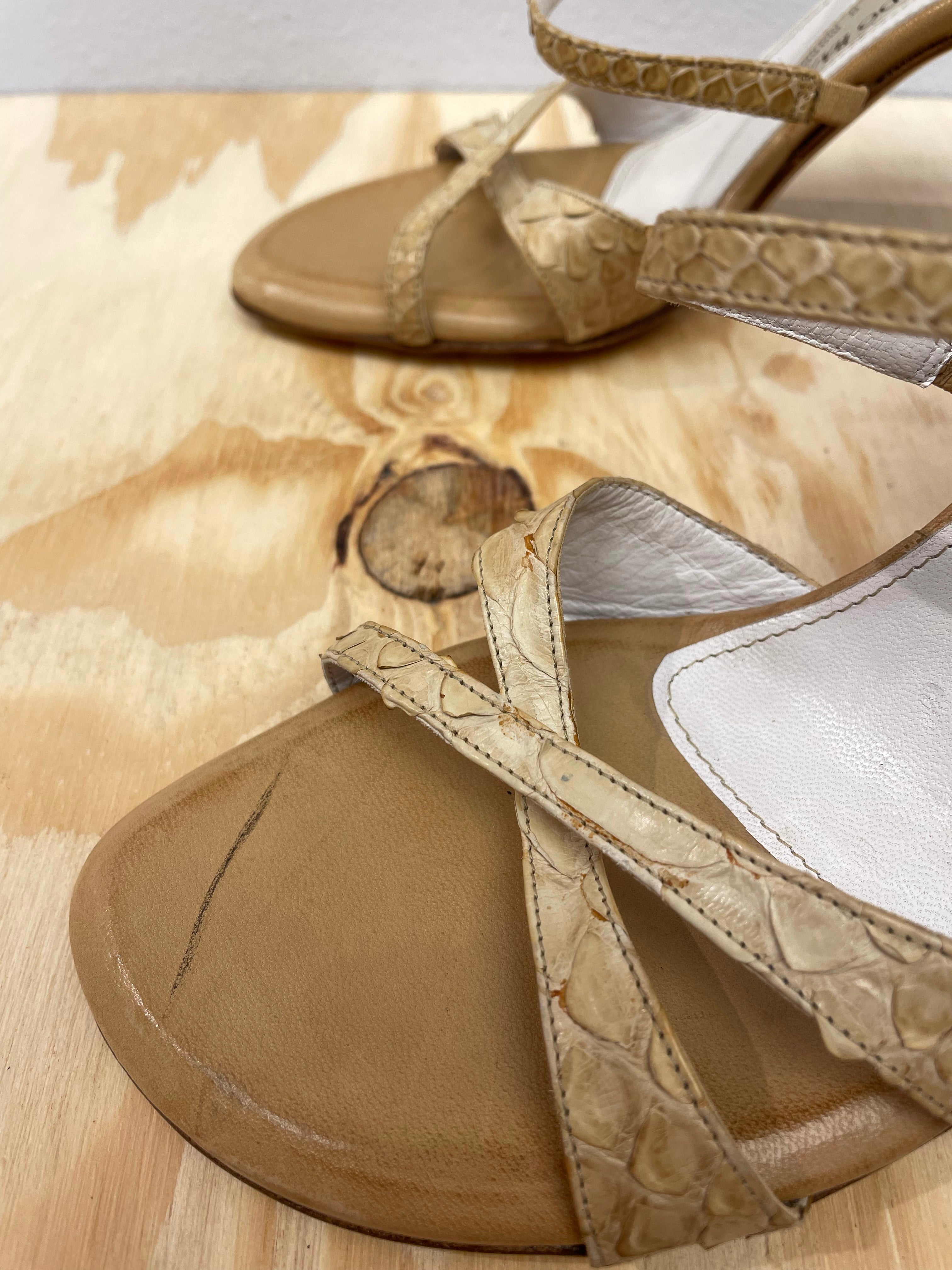 Beige Sandaletter