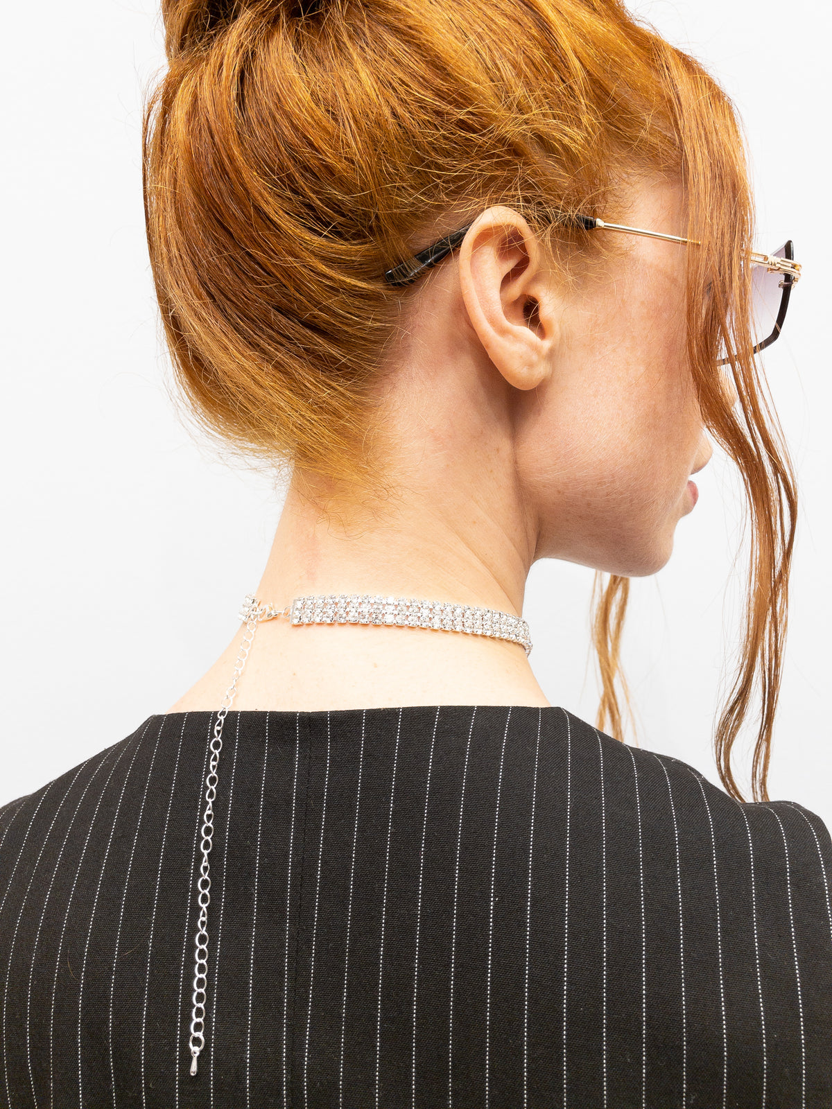 Simi Plain Choker - 3 Rows — billede 3 af 3