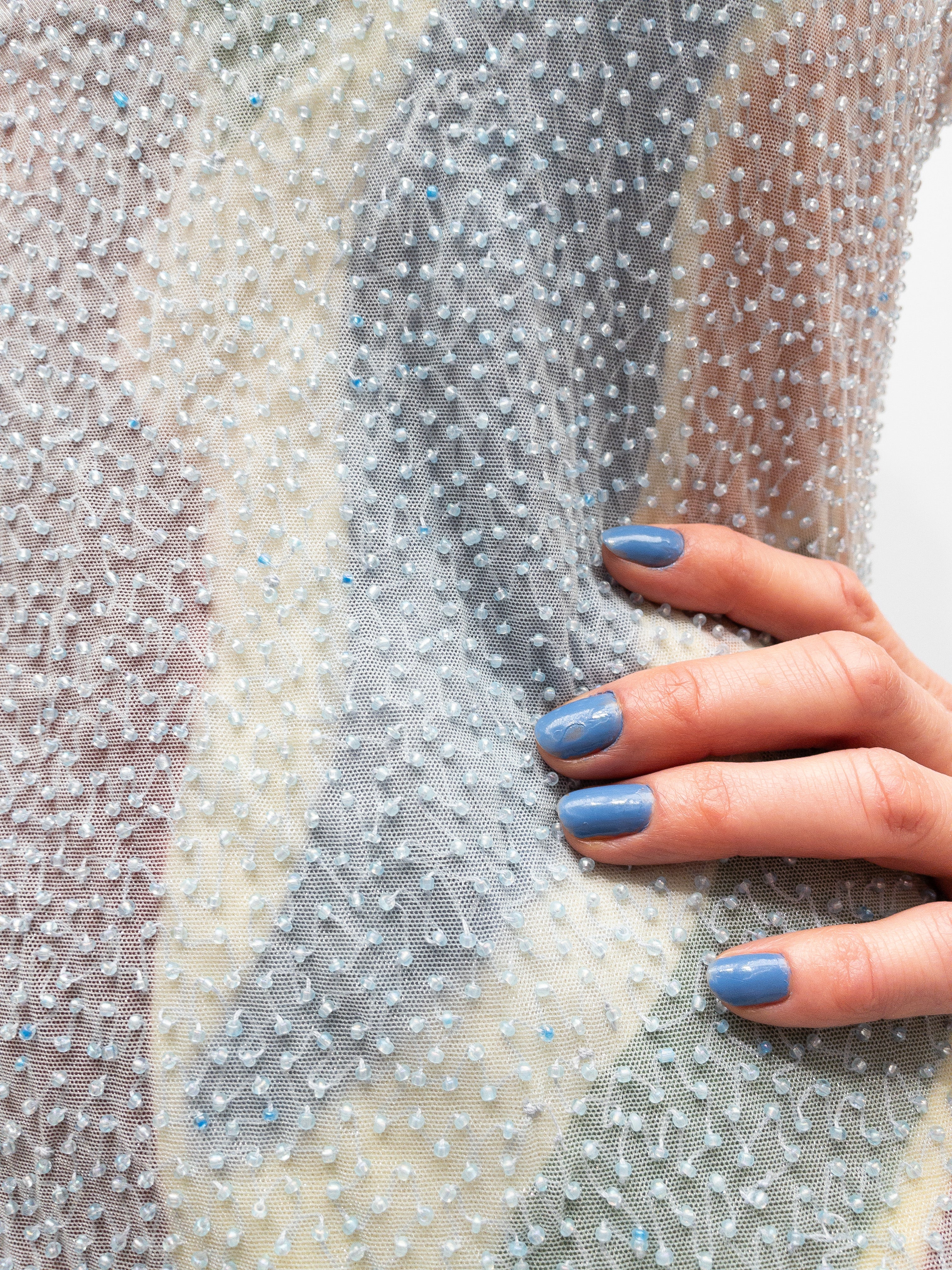 Abstract Beaded Dress