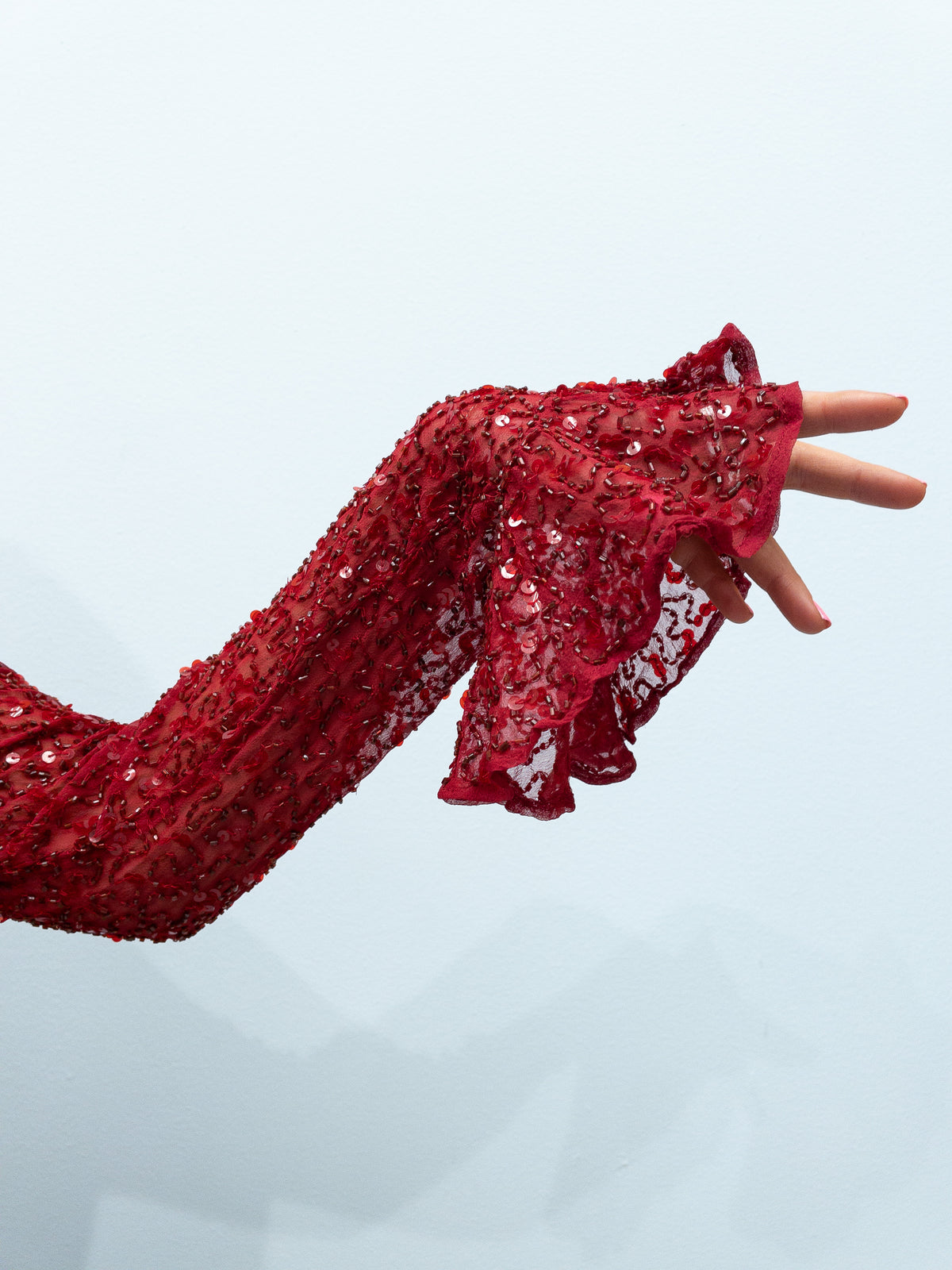 Vintage Sequin Blouse