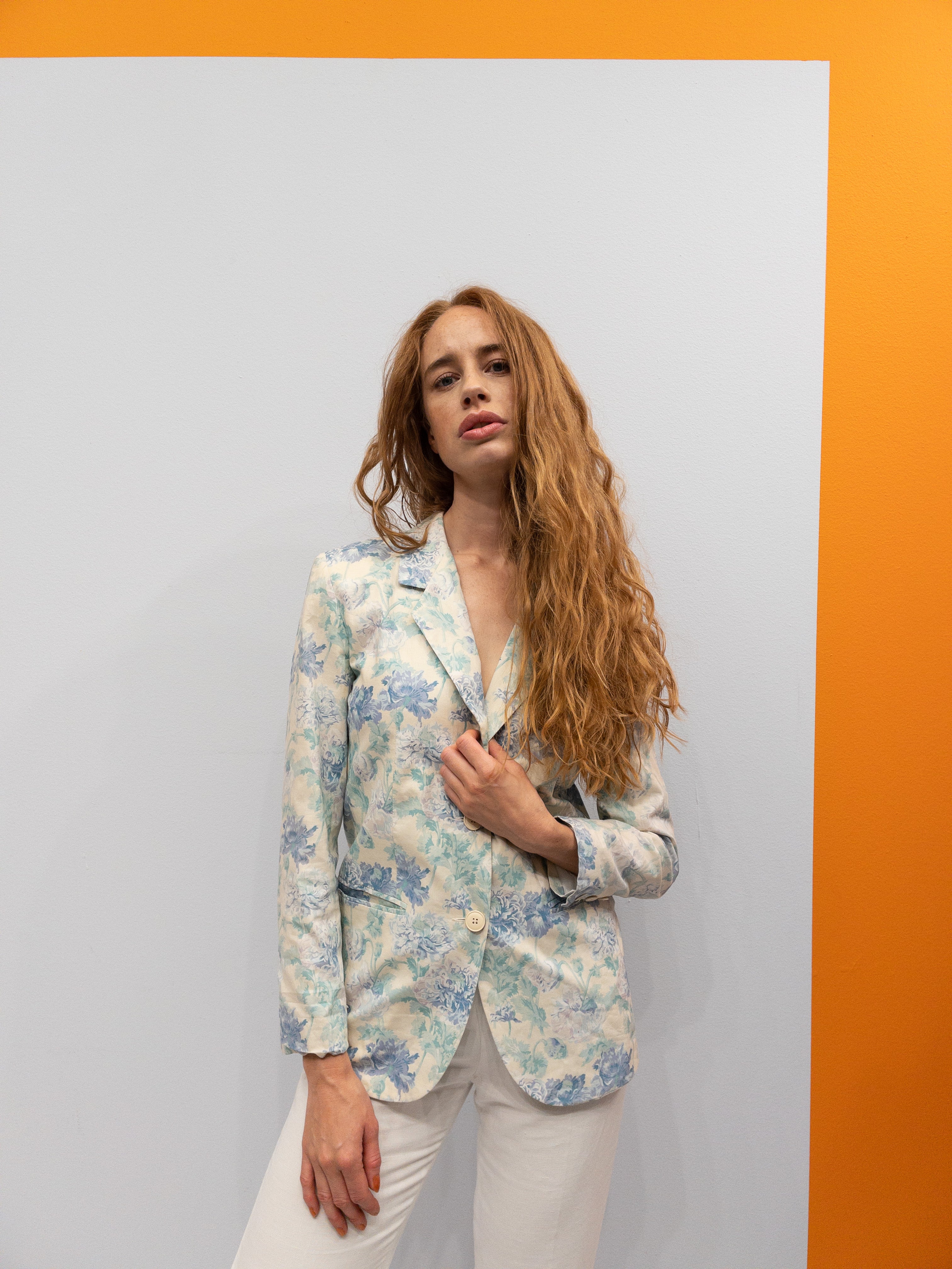 Cacharel Floral Blazer