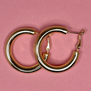 Chunky Hoop 3 cm - Gold