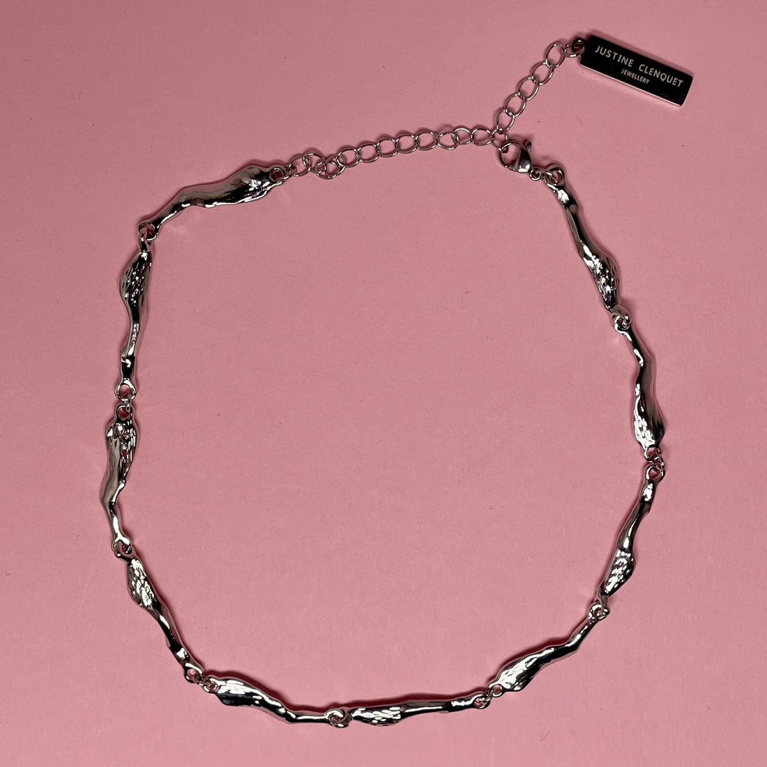 Silver Wave Necklace