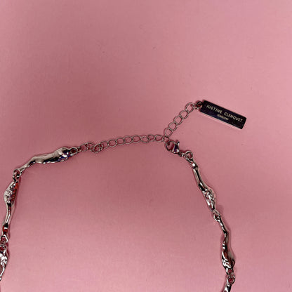 Silver Wave Necklace