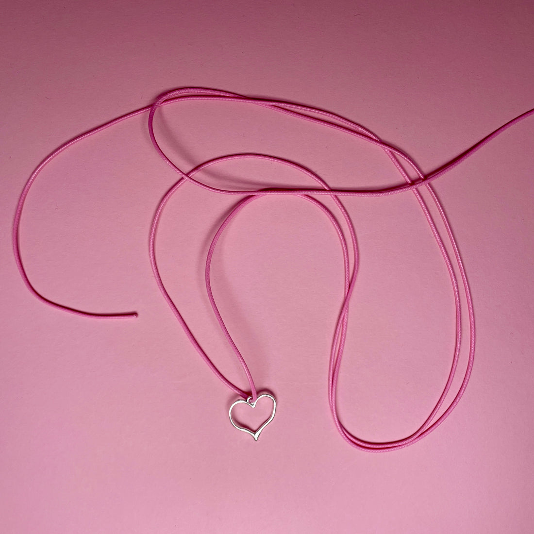 Small Doodle Heart Pendant