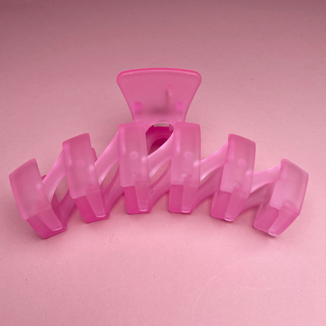 Geometric Claw - Pink