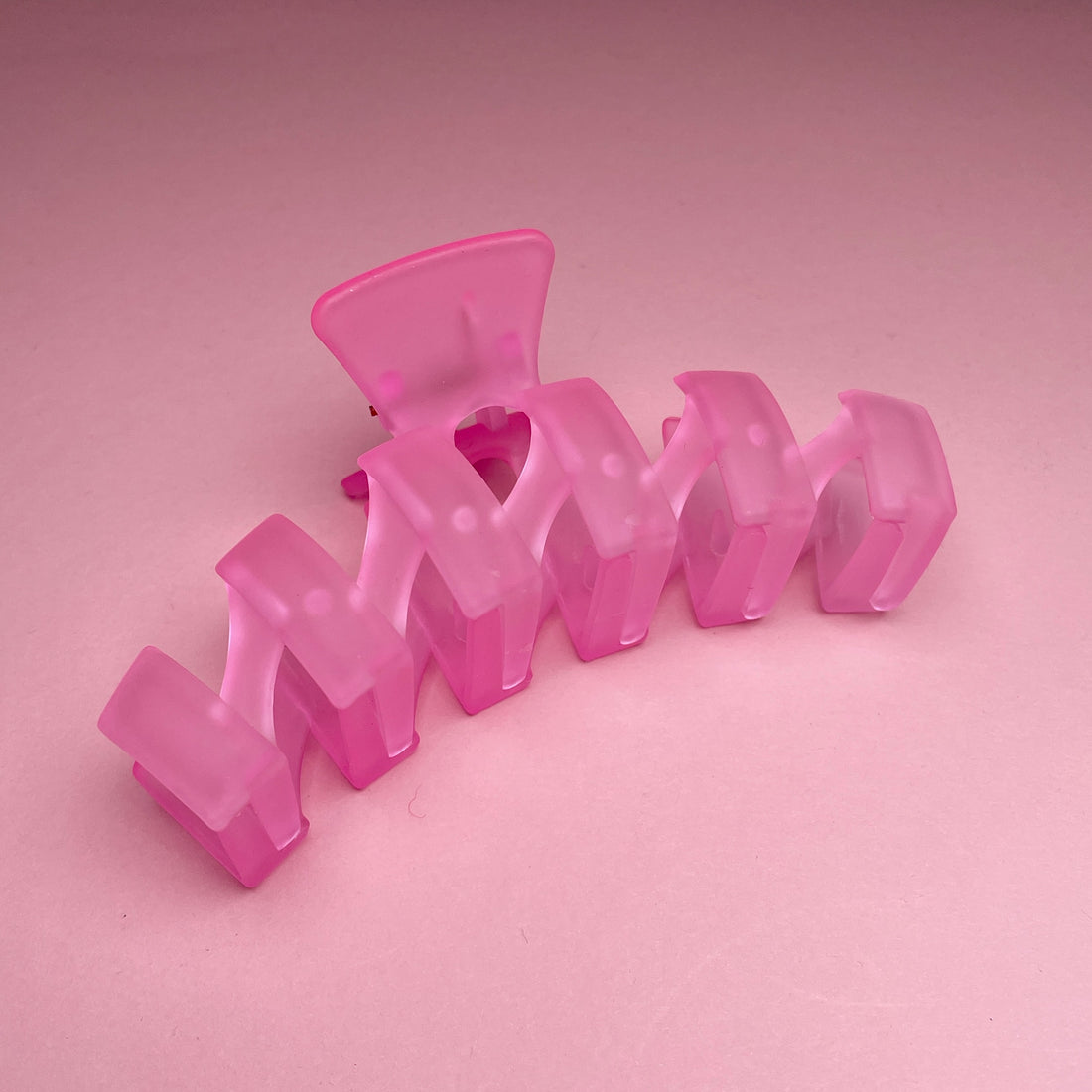 Geometric Claw - Pink