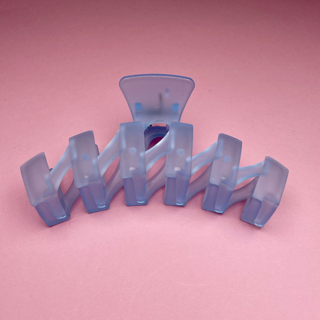 Geometric Claw - Light Blue