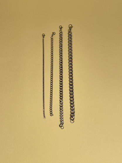 Link Bracelet - Silver - 7mm