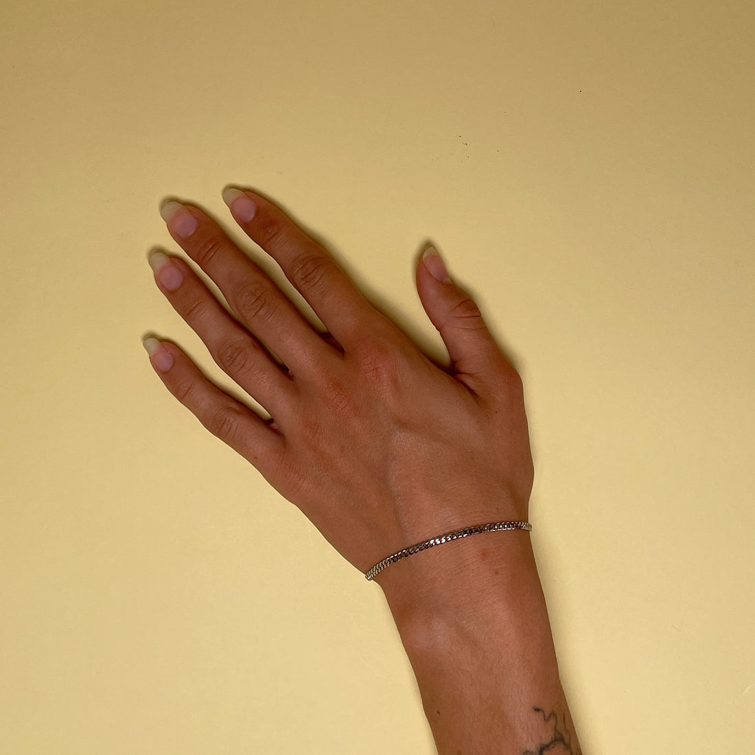 Link Bracelet - Silver - 3mm