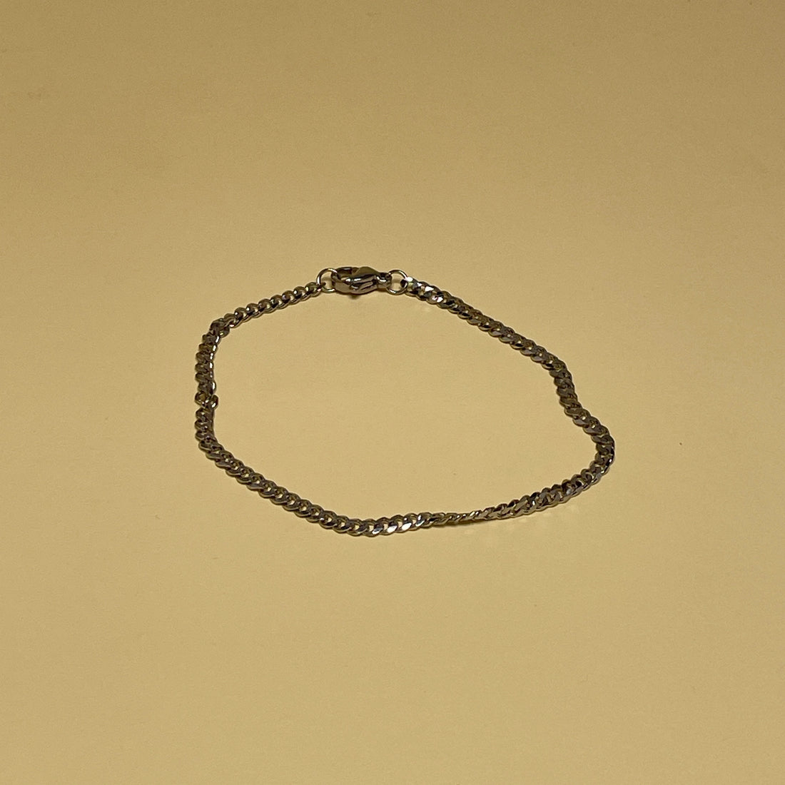 Link Bracelet - Silver - 3mm