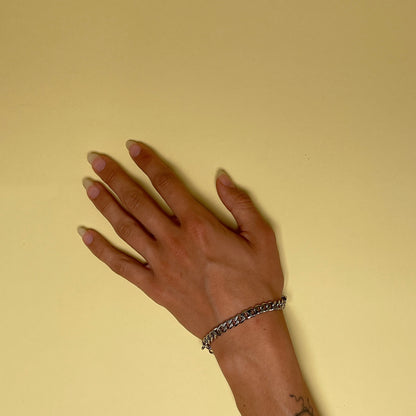 Link Bracelet - Silver - 7mm