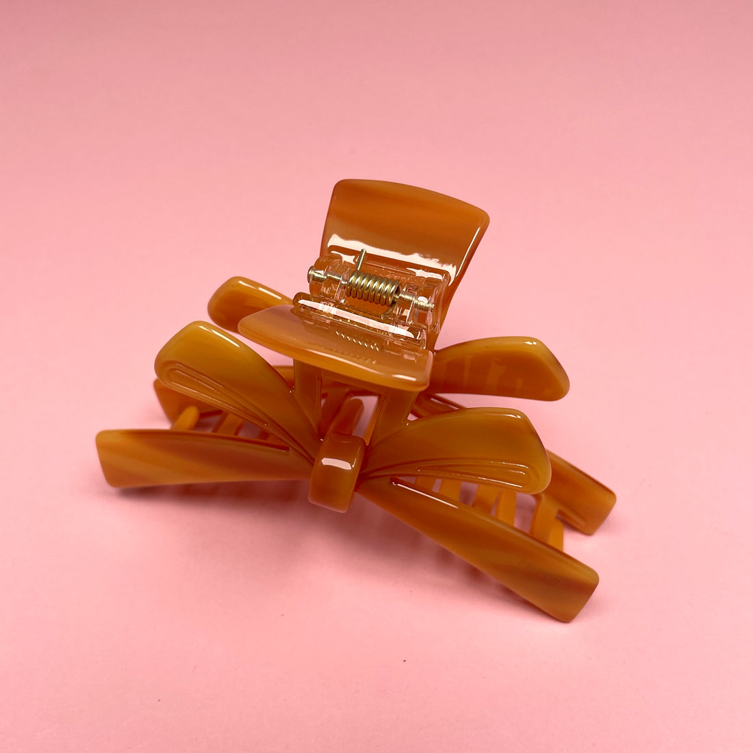 Dragonfly Hair Clip - Burnt Orange