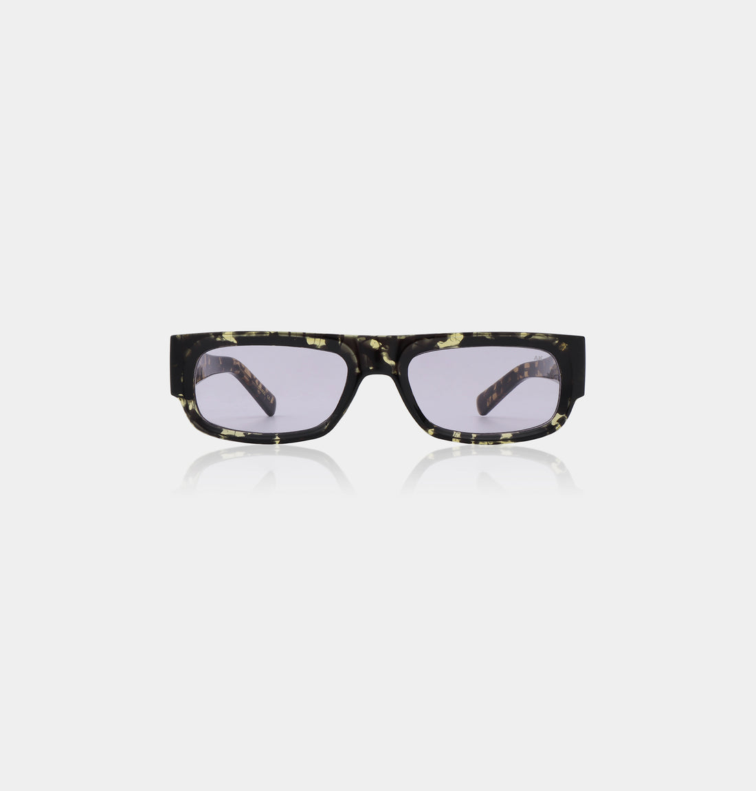 Jean Sunglasses - Black / Yellow Tortoise