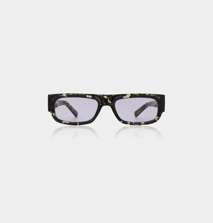 Jean Sunglasses - Black / Yellow Tortoise