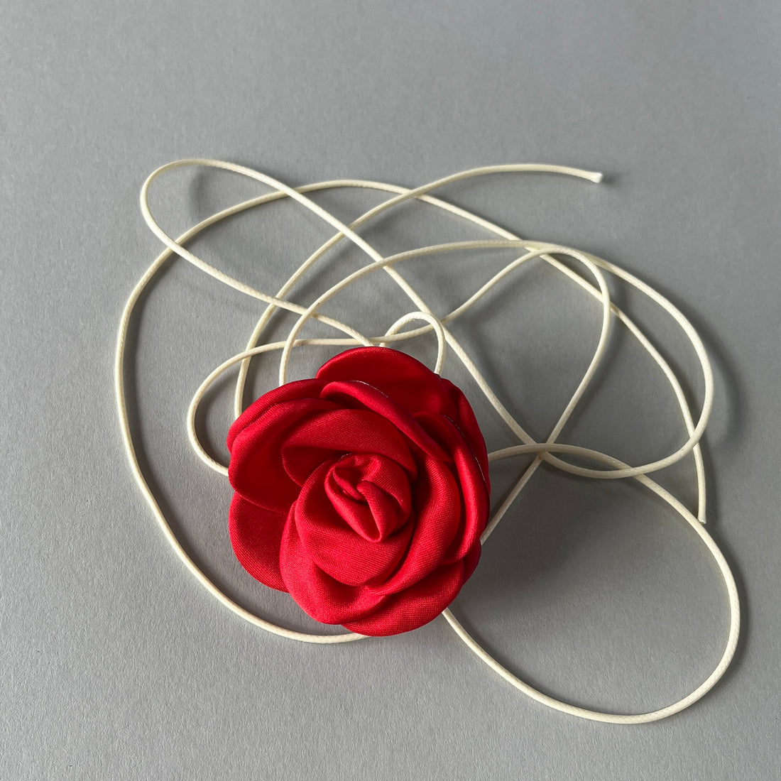 Multiflower - Satin - 6 cm - Red