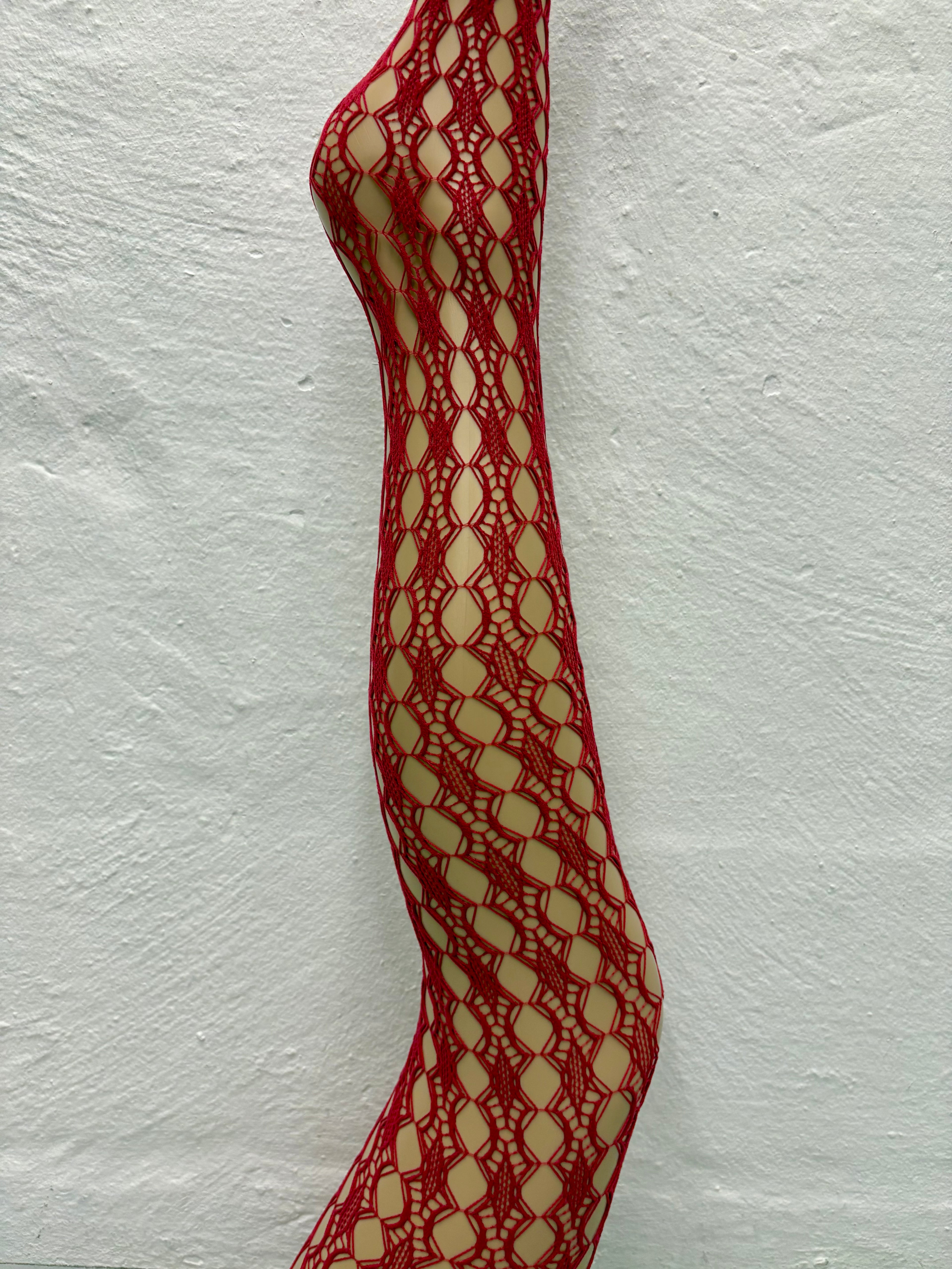 Fishnet Tights - Extra Small Net Brown