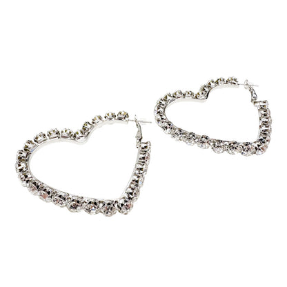 Rhinestone Heart Creol