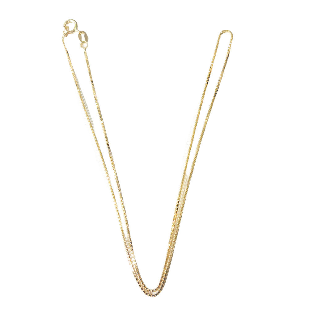 Venezia Necklace 42 cm - 12K Forgyldt Sterling Sølv