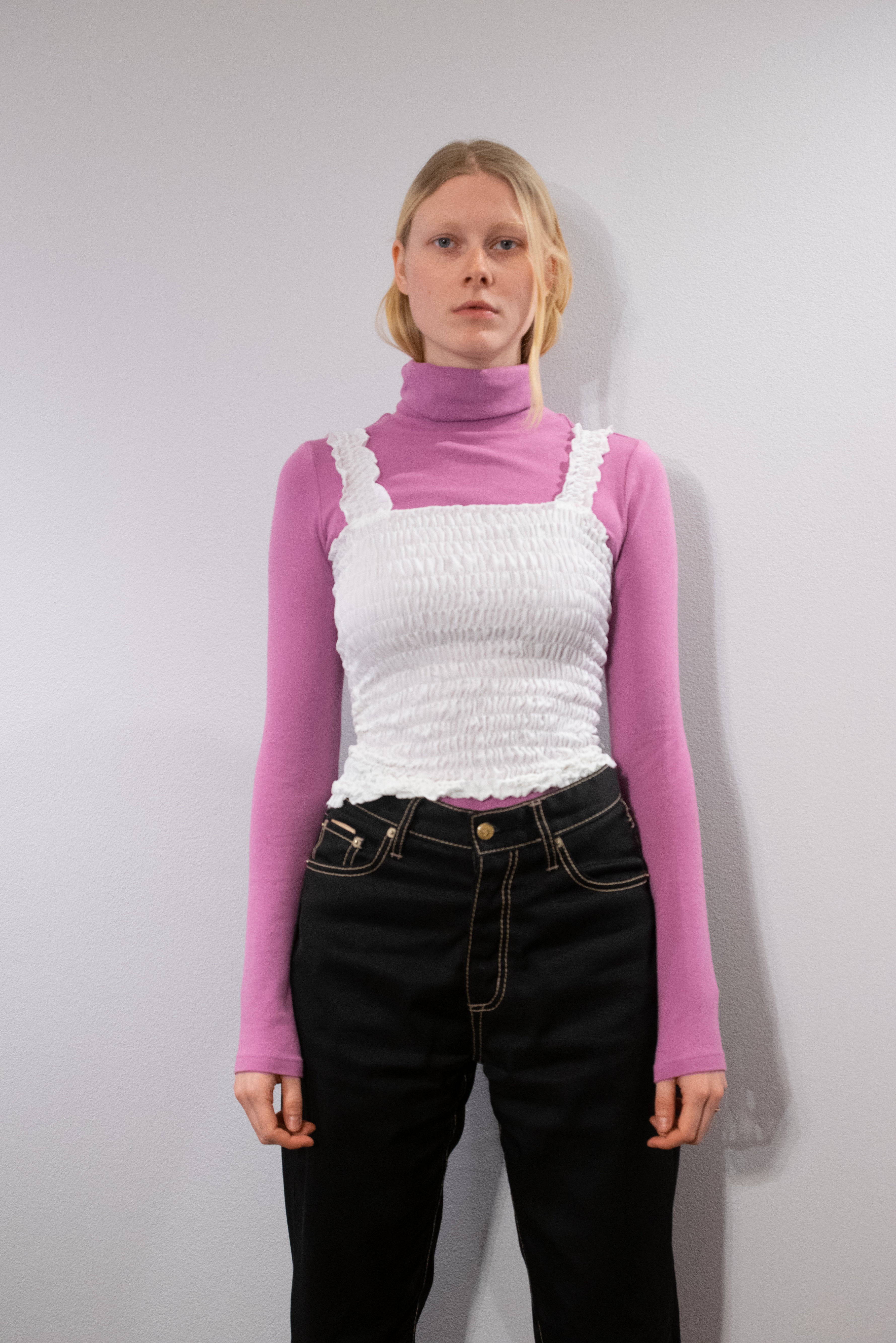 Smock Top - White