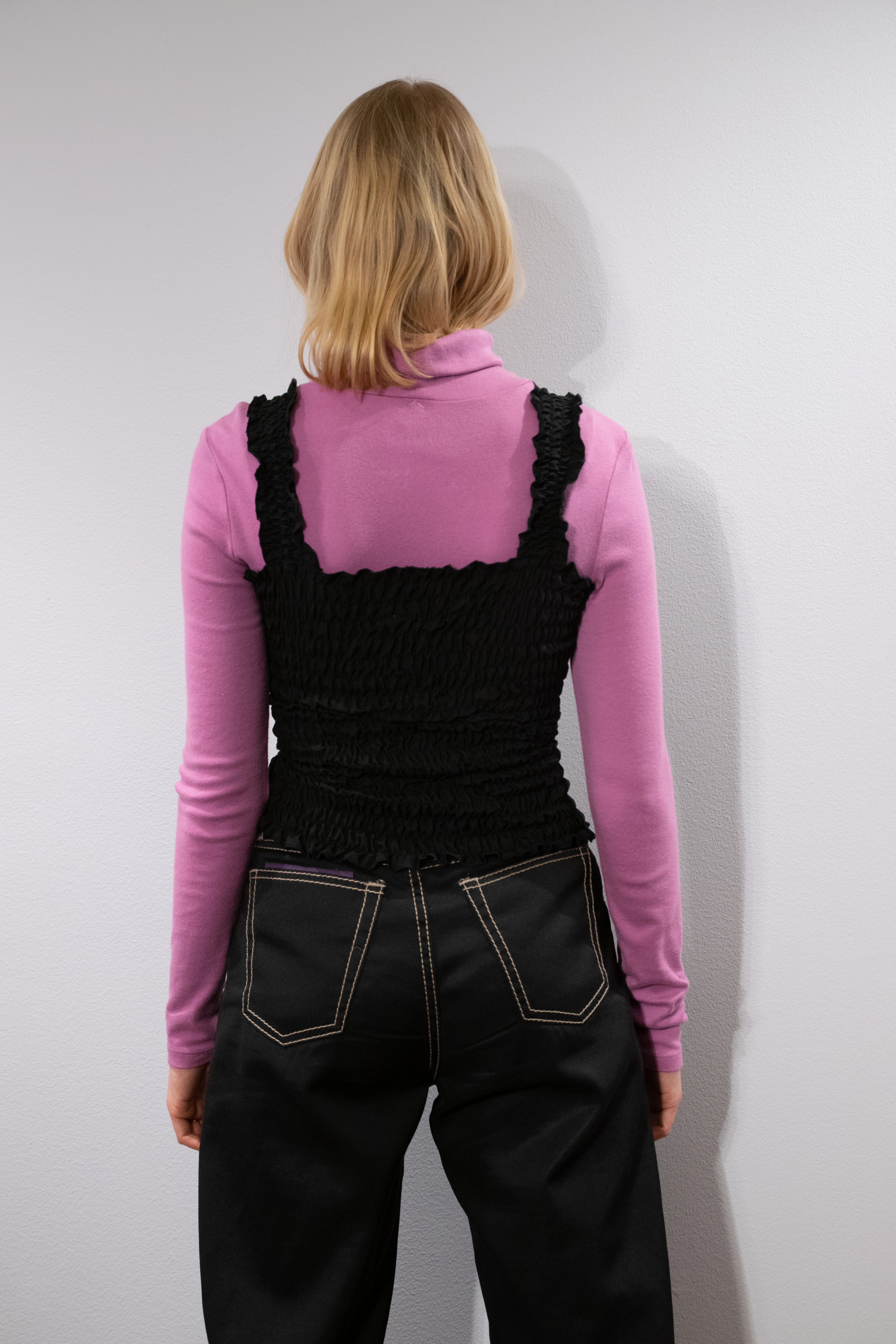 Smock Top - Black