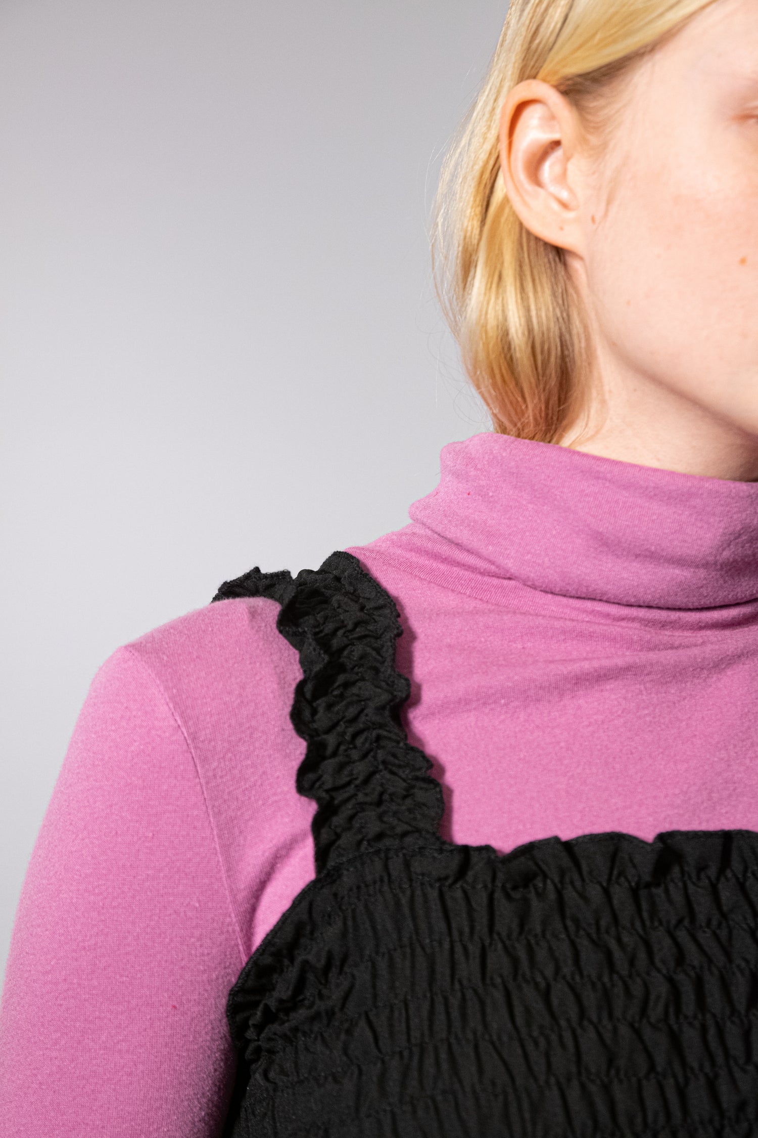 Smock Top - Black
