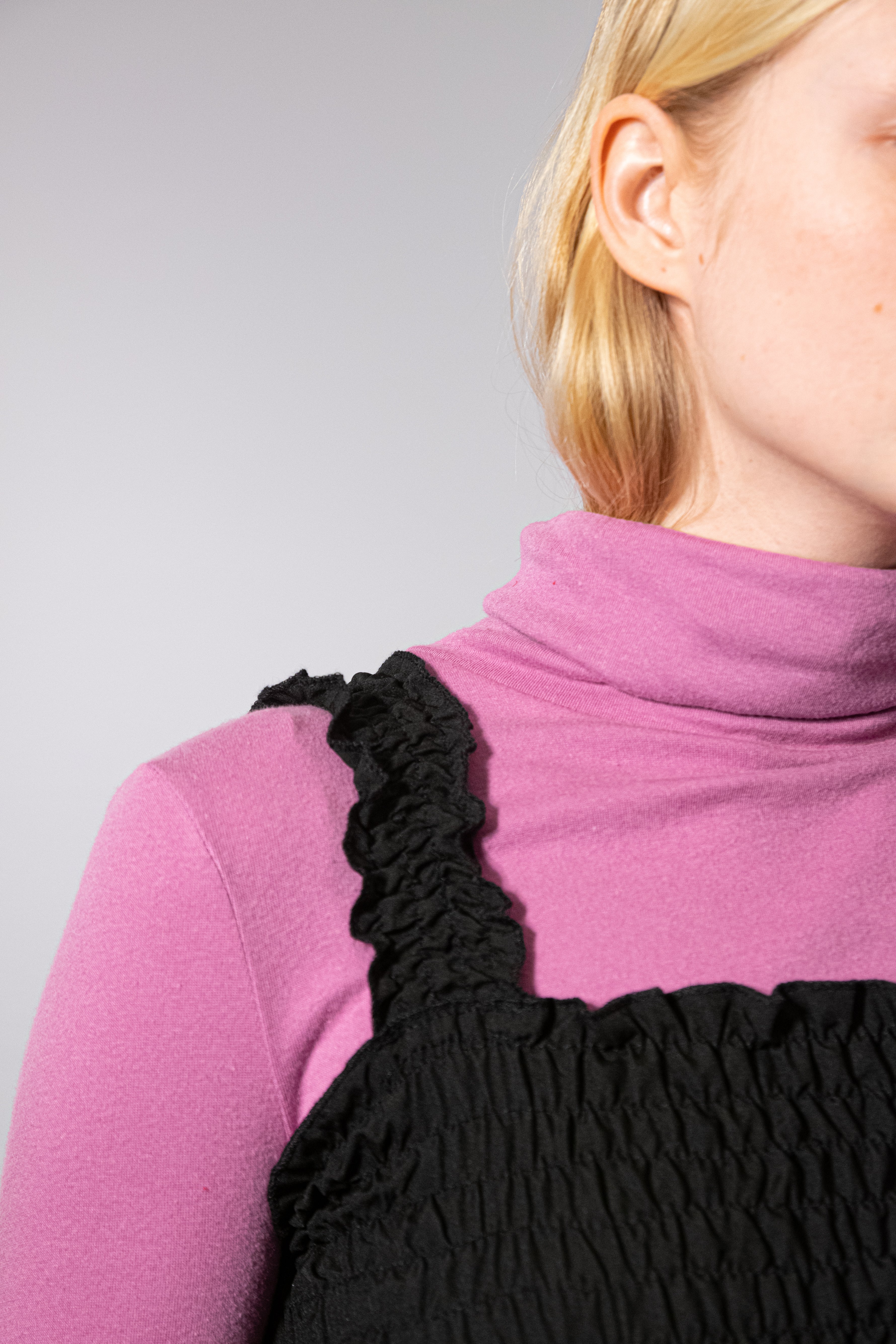 Smock Top - Black