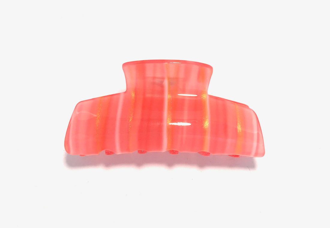Abstract Hairclip - Red