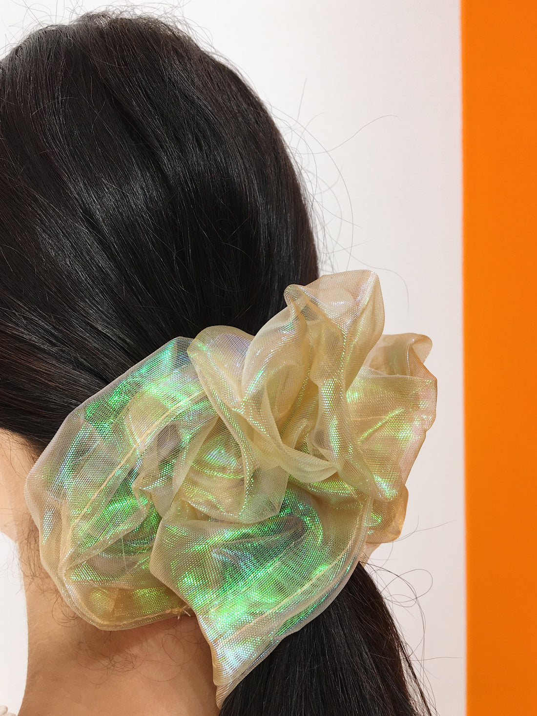 Large Scrunchie - Gold