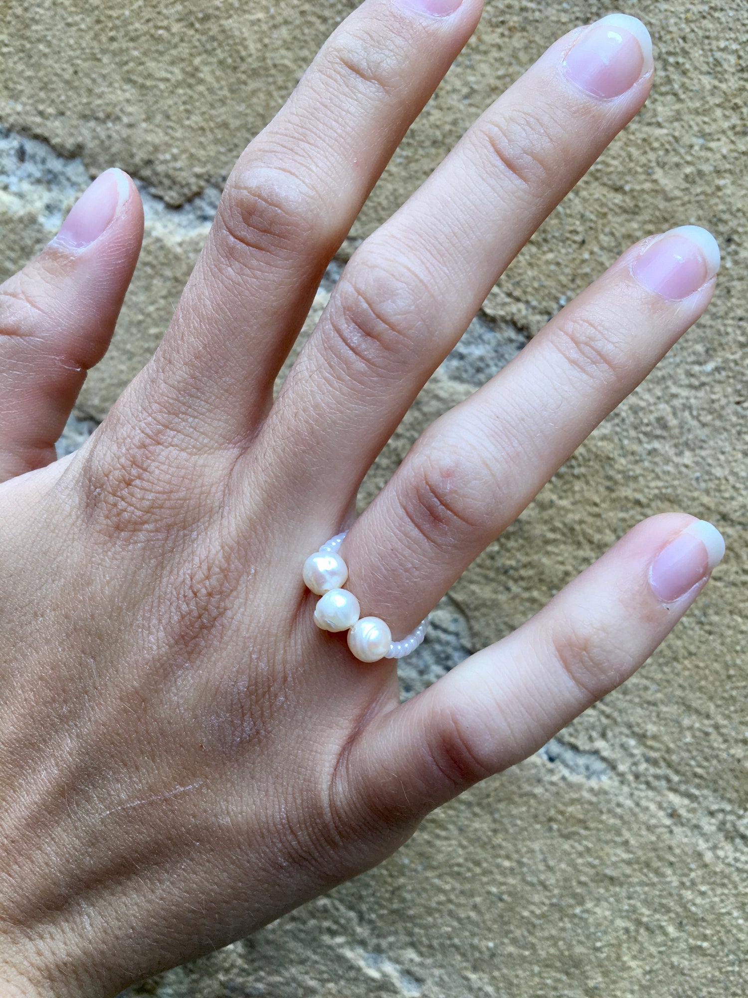 Rocai Ring - Mother of Pearl