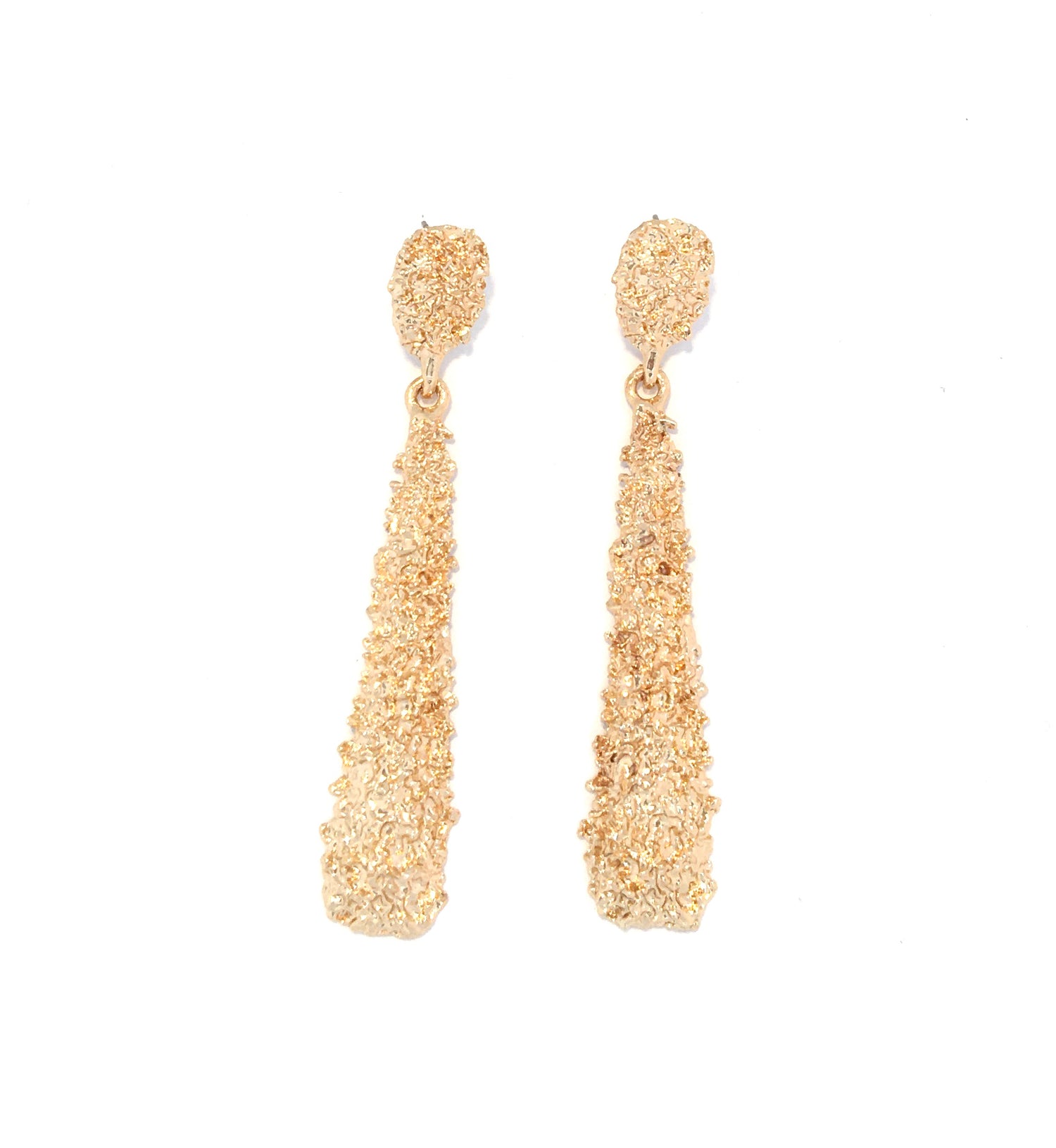 Raw Drop Ear - Gold