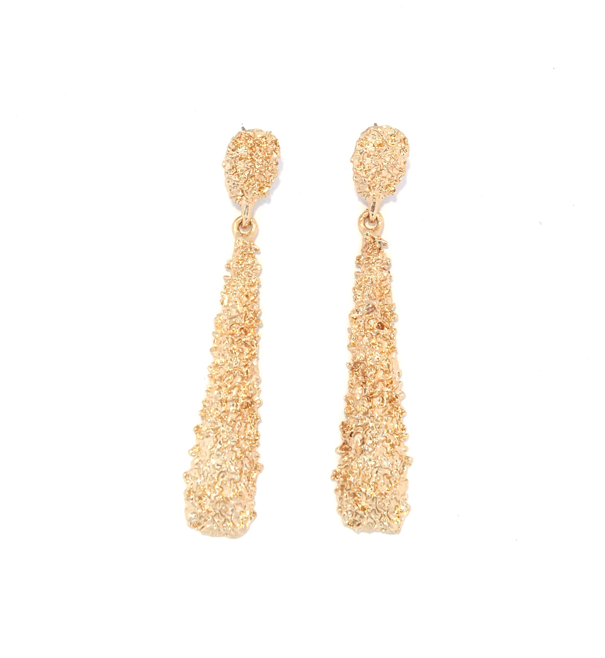 Raw Drop Ear - Gold