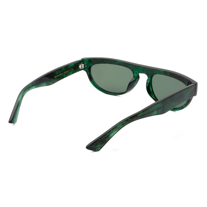 Jake - Green Marble Transparent