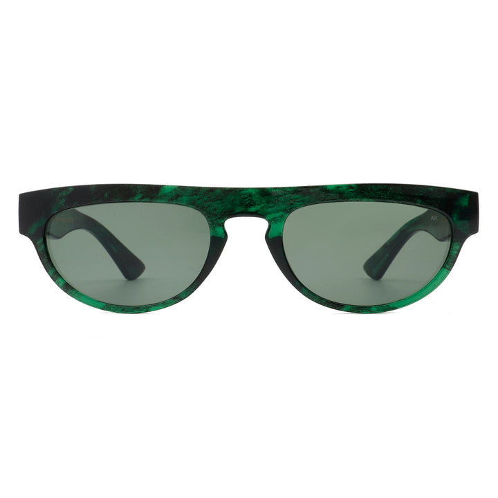 Jake - Green Marble Transparent