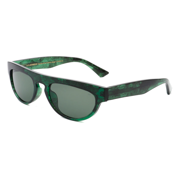 Jake - Green Marble Transparent