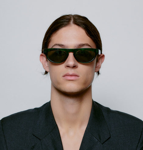 Jake - Green Marble Transparent