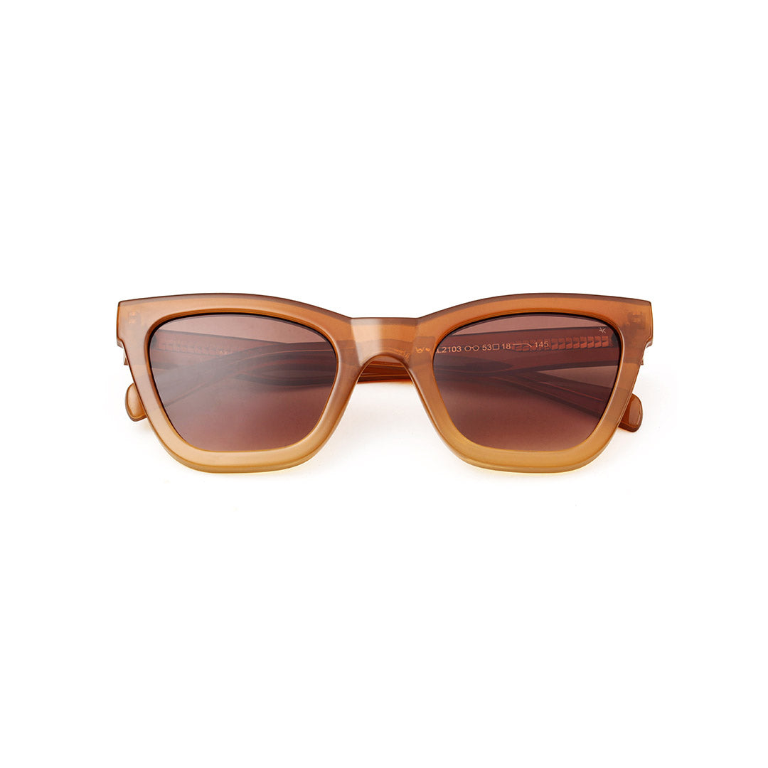 Big Kanye - Brown / Light Brown Transparent