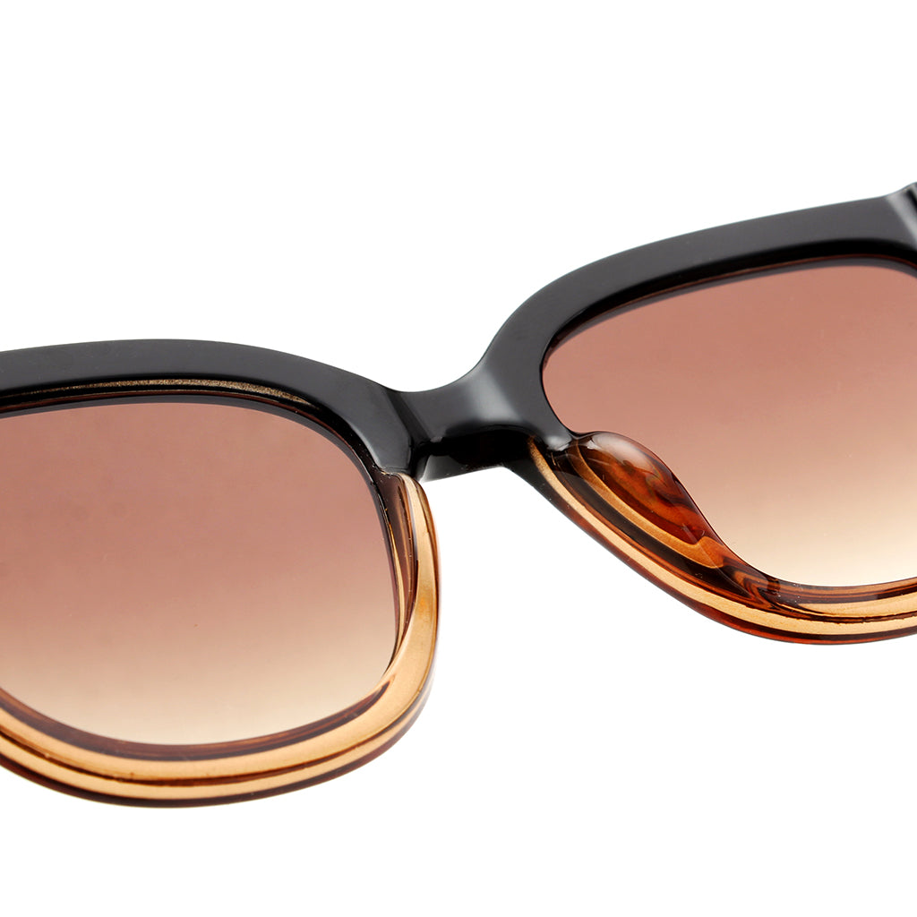 Billy - Black / Brown Transparent