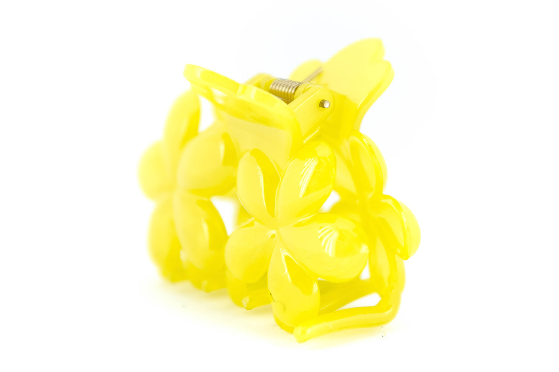 Blomster Hairclip - Gul
