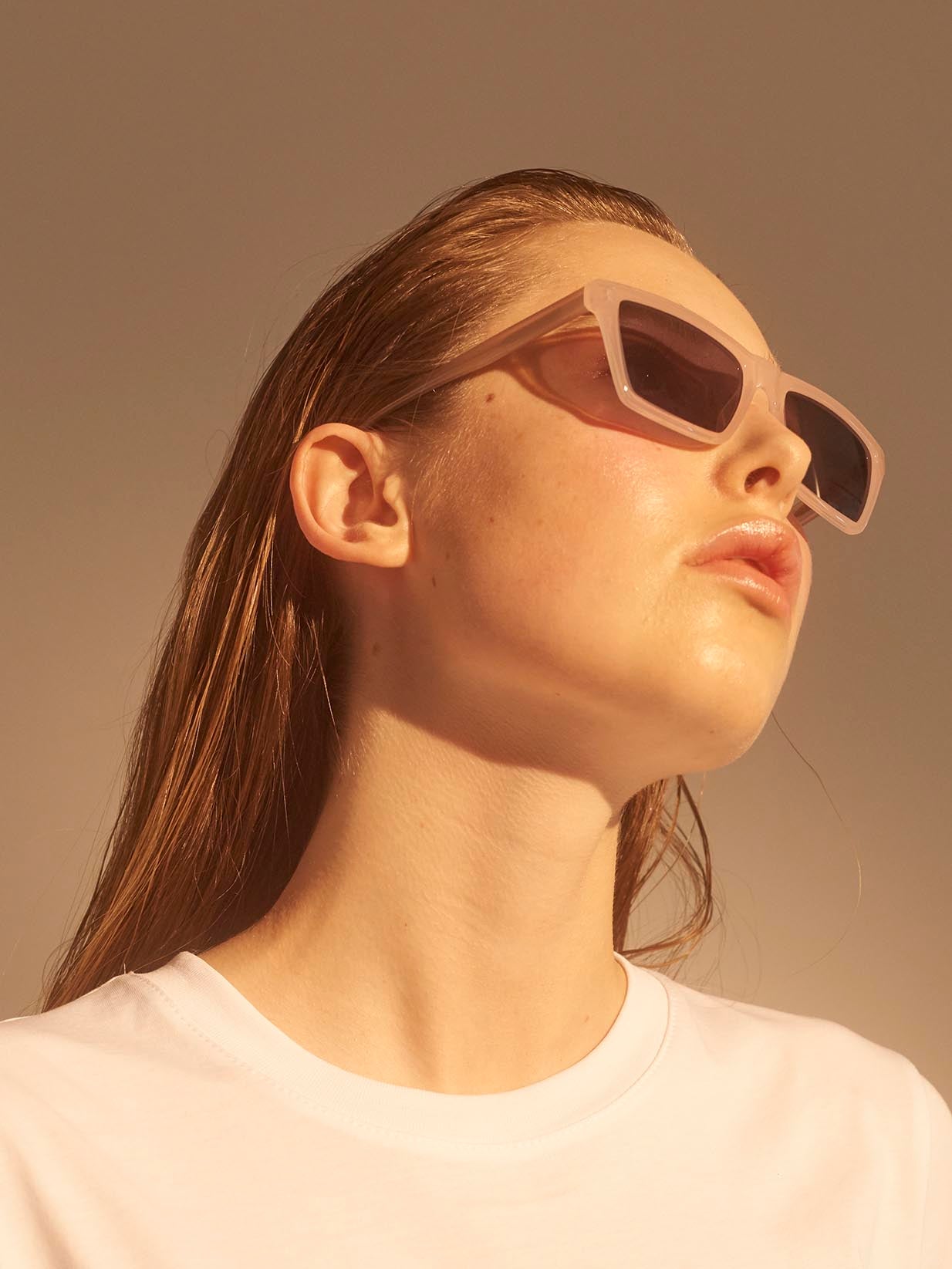 Clay Sunglasses - Peach