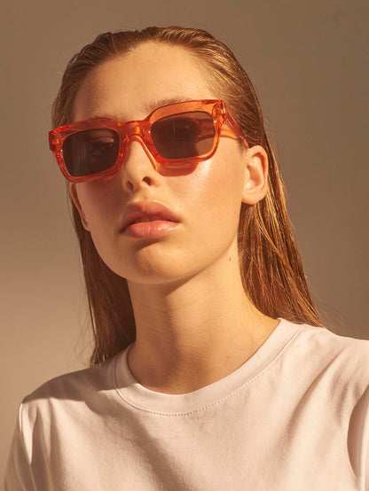 Gigi Sunglasses - Pink Transparent