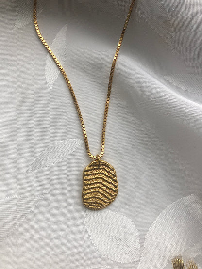 Bean Necklace - Forgyldt