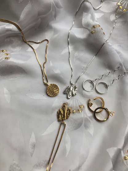 Bean Necklace - Forgyldt
