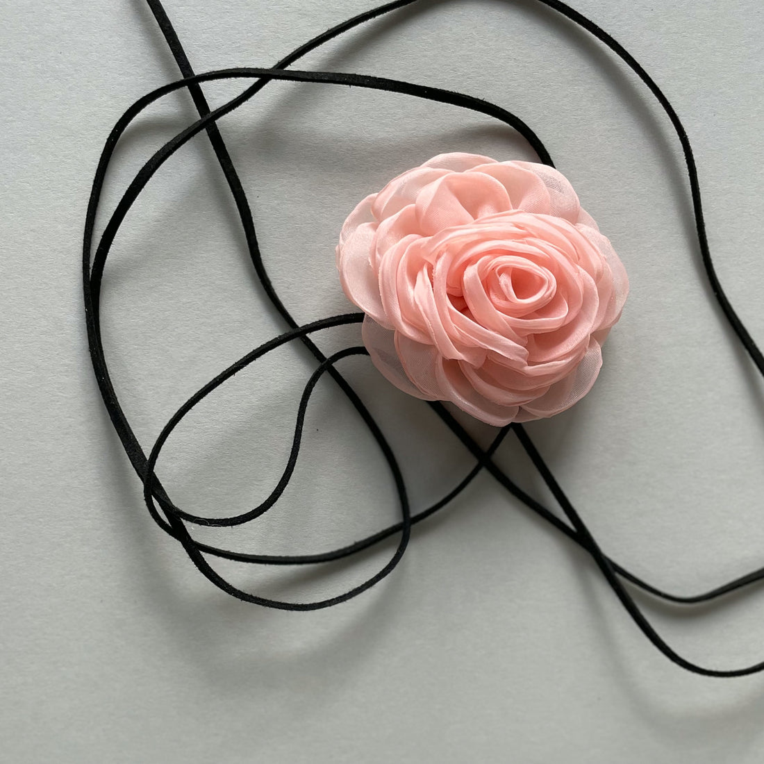 Multiflower - Organza - 7 cm - Light Pink