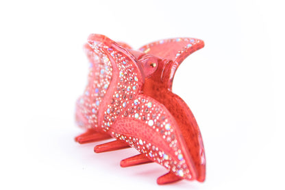 Star Hairclip - Red